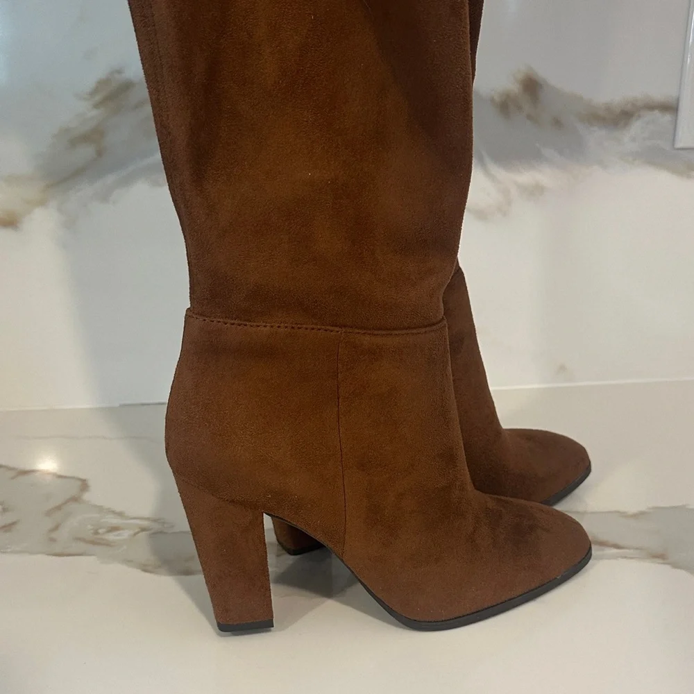 Vince Camuto Brown Over-the-Knee Boots - Picture 2 of 6